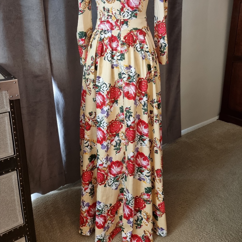 Liza Muromskaya Frolal Gown, Maxi Dress, size S